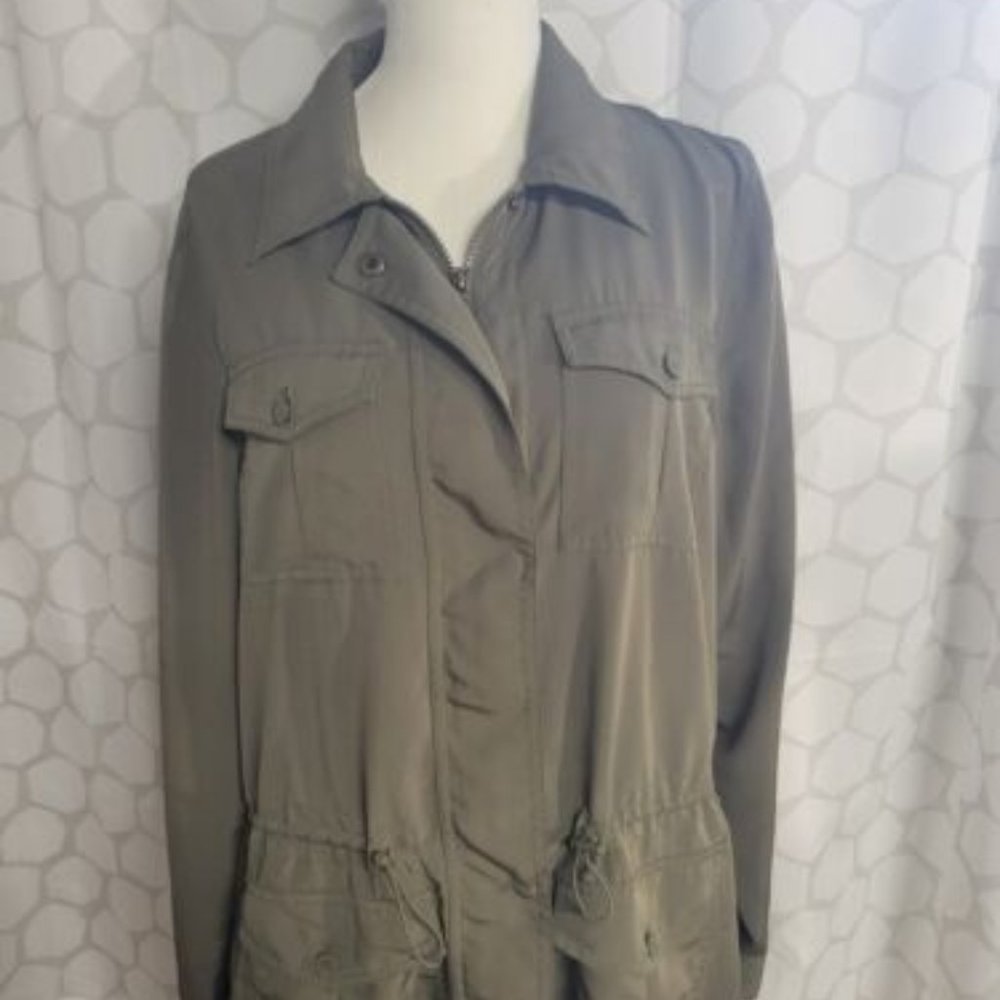 Chaps Denim desert explorer olive jacket